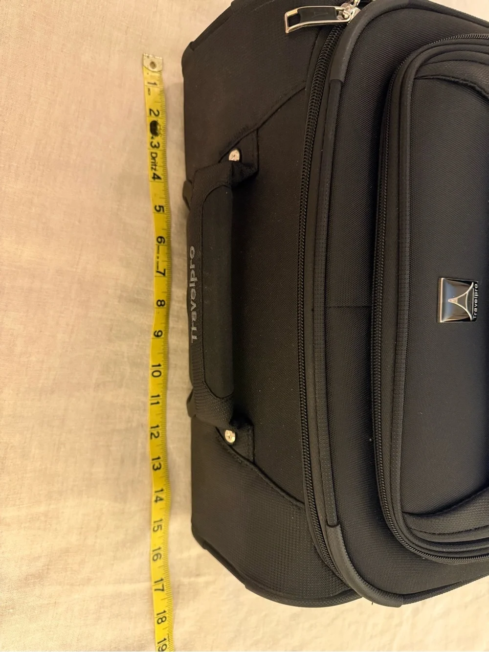 Travelpro Black Carry-On Spinner Luggage